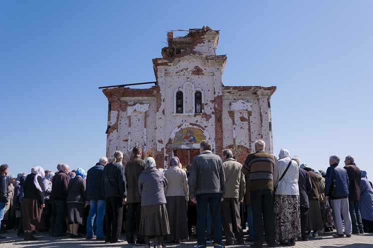 В Иверском монастыре Донецка возобновляются богослужения